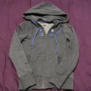 Volcom full zip hoodie with removable hood